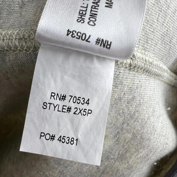 Orvis Men’s Fleece Vest Size M Full Zip Gray Sherpa Recycled Fabric Outdoor - Picture 3 of 8